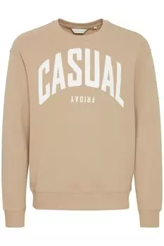 Толстовка Casual Friday Sage, бежевый