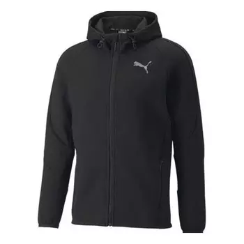 Толстовка casual logo printing black Puma, черный