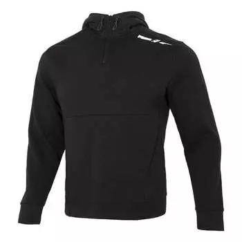 Толстовка casual outwear hoodie 'black' Puma, черный