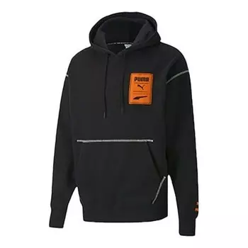 Толстовка casual printing black Puma, черный