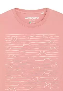 Толстовка CATS watapparel, светло-розовый