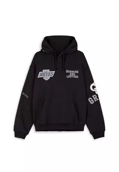 Толстовка CAUSING PANIC VINTAGE Grimey, цвет black