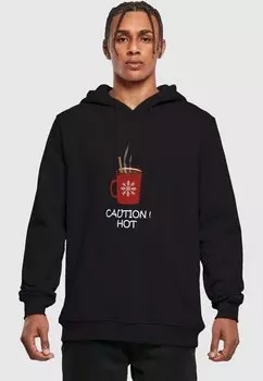 Толстовка CAUTION HOT HEAVY Merchcode, цвет black