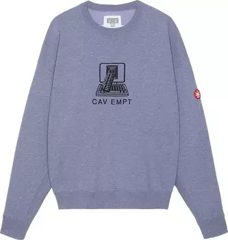 Толстовка Cav Empt Access Monitor Crewneck 'Grey', серый