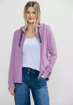 Толстовка Cecil, однотонная, цвет Sporty Lilac