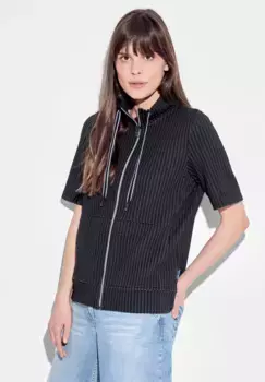 Толстовка Cecil с кулиской на воротнике, синий