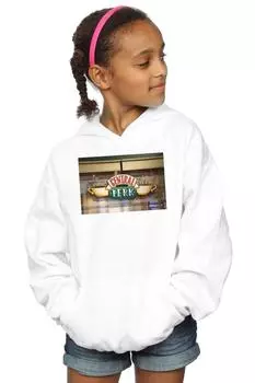 Толстовка Central Perk с фотографией Friends, белый