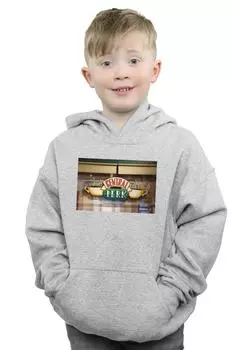 Толстовка Central Perk с фотографией Friends, серый