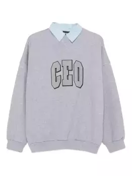 Толстовка CEO Team BALENCIAGA, серый