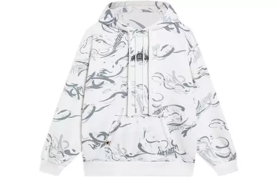 Толстовка CF Tracing унисекс белая Lining, белый