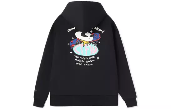 Толстовка CF Tracing унисекс, черная Lining, черный