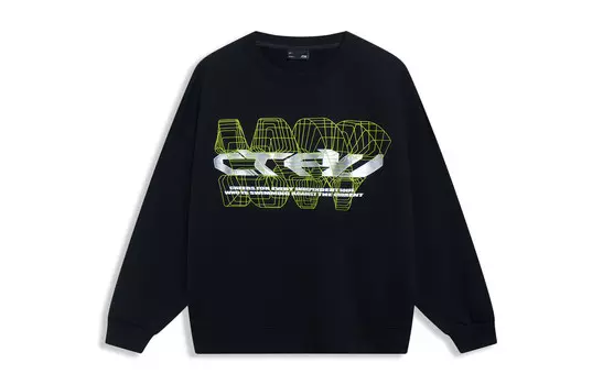 Толстовка CF Tracing унисекс, черная Lining, черный