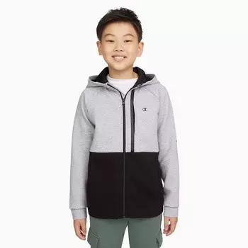 Толстовка Champion Active на молнии для мальчиков 8–20 лет, цвет Gray Heather