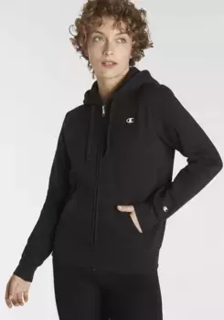 Толстовка Champion "Basic Hooded Full Zip Sweatshirt", черный