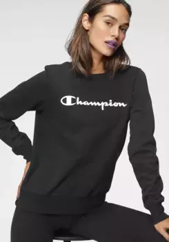 Толстовка Champion "Crewneck Sweatshirt", черный