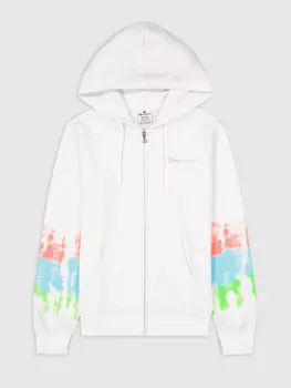 Толстовка Champion Hooded Full Zip Sweatshirt, белый