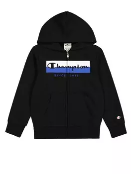 Толстовка Champion Hooded Full Zip Sweatshirt, черный