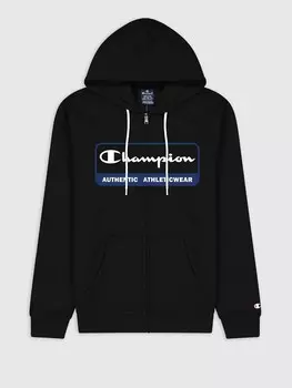Толстовка Champion Hooded Full Zip Sweatshirt, черный