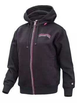Толстовка Champion Hooded Full Zip Sweatshirt, черный
