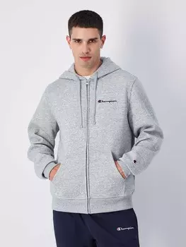 Толстовка Champion Hooded Full Zip Sweatshirt, серый