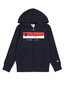 Толстовка Champion Hooded Full Zip Sweatshirt, синий