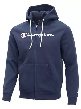 Толстовка Champion Hooded Full Zip Sweatshirt, синий