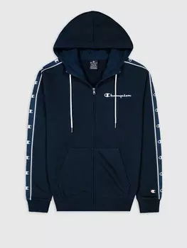 Толстовка Champion Hooded Full Zip Sweatshirt, синий