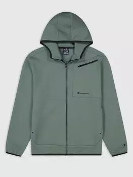 Толстовка Champion Hooded Full Zip Sweatshirt, зеленый