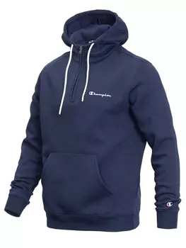 Толстовка Champion Hooded Half Zip Sweatshirt, синий