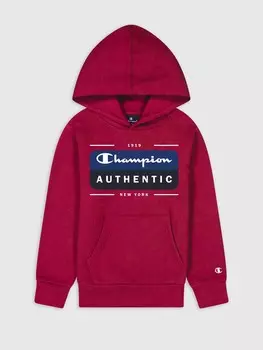 Толстовка Champion Hooded Sweatshirt, красный