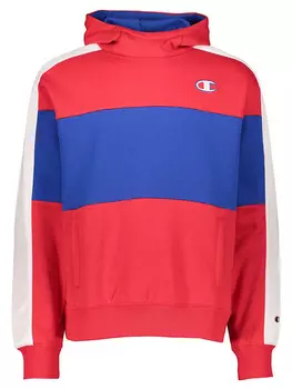 Толстовка Champion Hoodie, цвет Rot/Dunkelblau