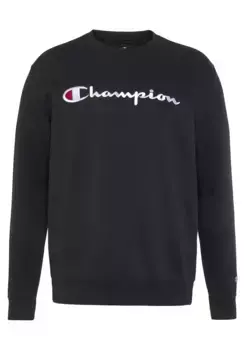Толстовка Champion "Классическая толстовка с круглым вырезом, большая l", черный