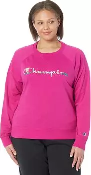Толстовка Champion Plus Size Campus French Terry Crew, цвет Inari