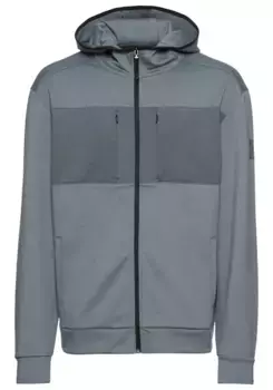 Толстовка Champion с капюшоном "Athleisure Hooded Full Zip Sweatshirt", серый
