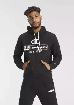 Толстовка Champion с капюшоном, черный