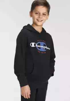Толстовка Champion с капюшоном, черный