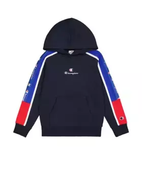 Толстовка Champion с капюшоном "Hooded Sweatshirt", цвет Nny/Bai/Wht/Crd