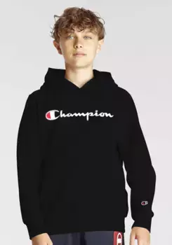 Толстовка Champion с капюшоном "Hooded Sweatshirt", цвет Nbk
