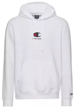 Толстовка Champion с капюшоном "Icons Hooded Sweatshirt Central Log", белый