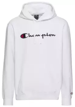 Толстовка Champion с капюшоном "Icons Hooded Sweatshirt Large Logo", белый