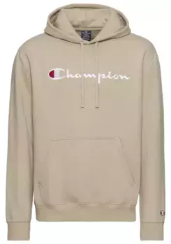 Толстовка Champion с капюшоном "Icons Hooded Sweatshirt Large Logo", зеленый