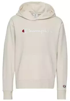 Толстовка Champion с капюшоном "Icons Hooded Sweatshirt", цвет Ecru