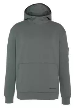 Толстовка Champion с капюшоном "Tech Hooded Sweatshirt", оливковый
