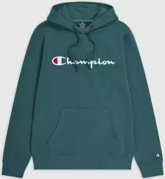 Толстовка Champion с капюшоном, зеленый