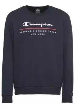 Толстовка Champion "Толстовка с круглым вырезом Graphic Shop", цвет морской волны