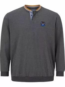 Толстовка Charles Colby, цвет dunkelgrau melange