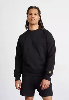 Толстовка Chase Carhartt WIP, цвет black/gold