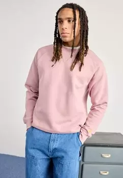 Толстовка CHASE Carhartt WIP, цвет glassy pink / gold