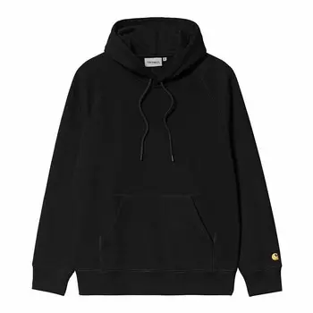 Толстовка Chase с капюшоном Carhartt WIP, цвет Schwarz/Gold