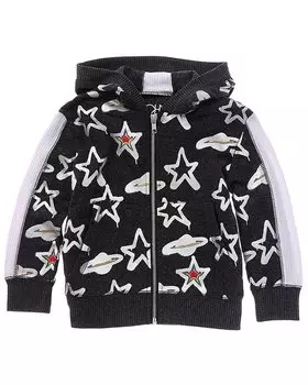 Толстовка Chaser Graffiti Saturn с застежкой-молнией, черный